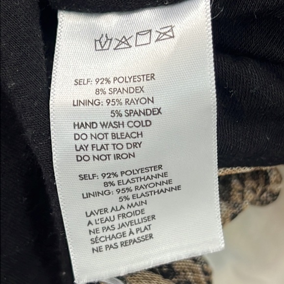 PAPEROC SNAKE PRINT CROP CAMI TOP, sz L - Picture 7 of 7